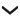 Chevron down icon